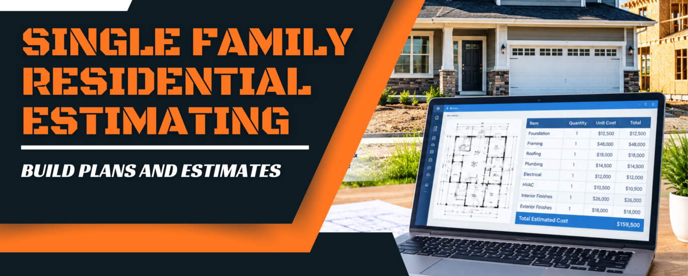Single Family Residential Estimating